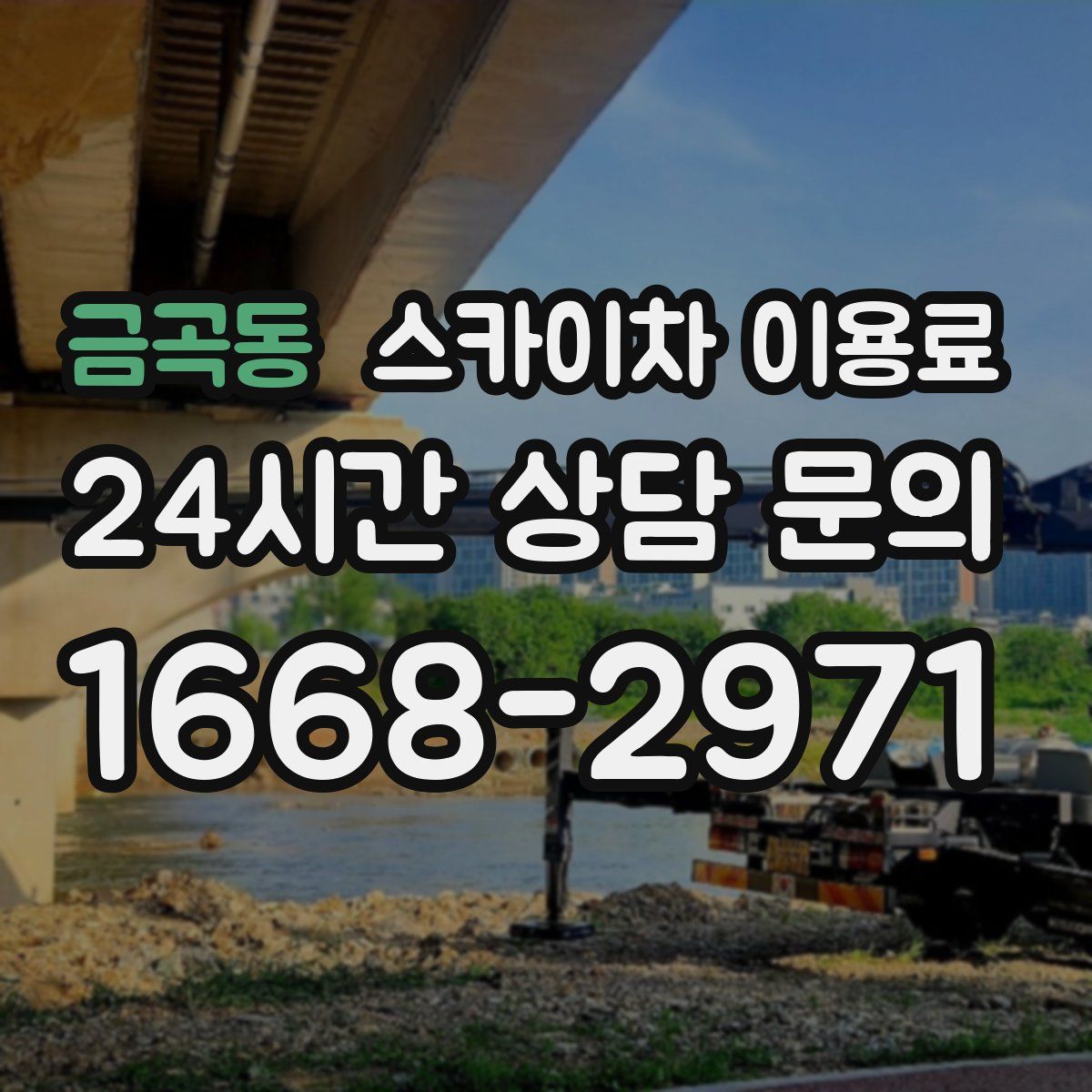 금곡동 스카이차 이용료