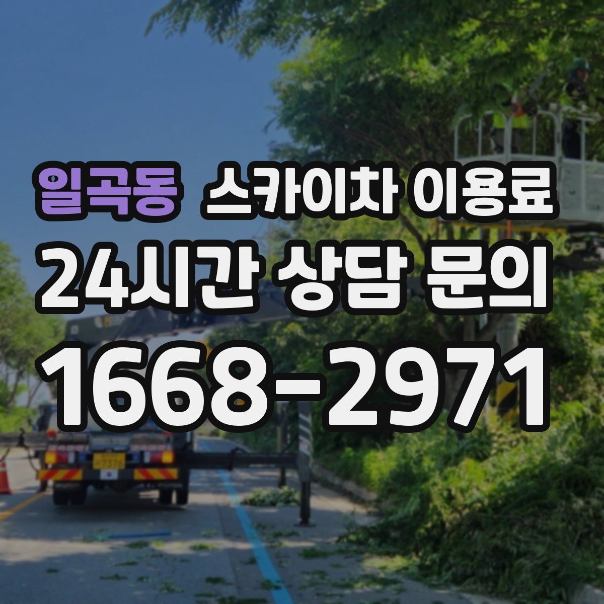 일곡동 스카이차 이용료