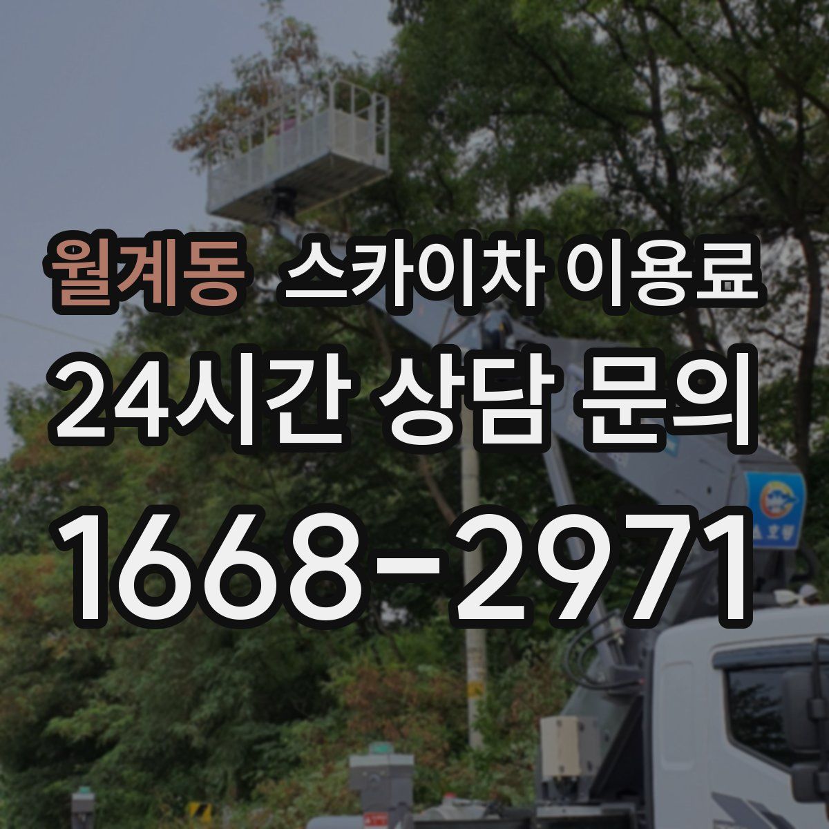 월계동 스카이차 이용료