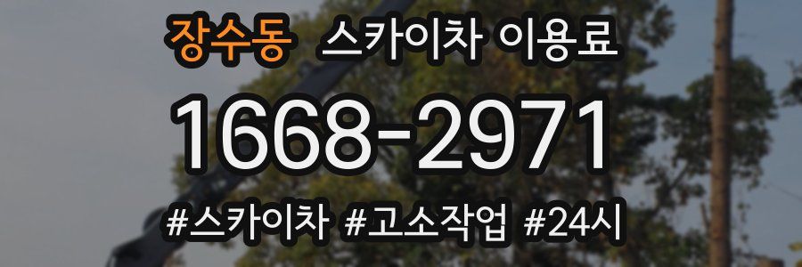 장수동 스카이차 이용료
