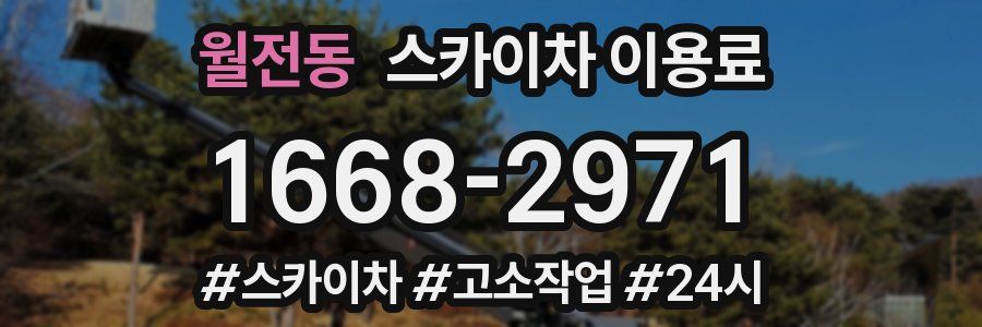월전동 스카이차 이용료
