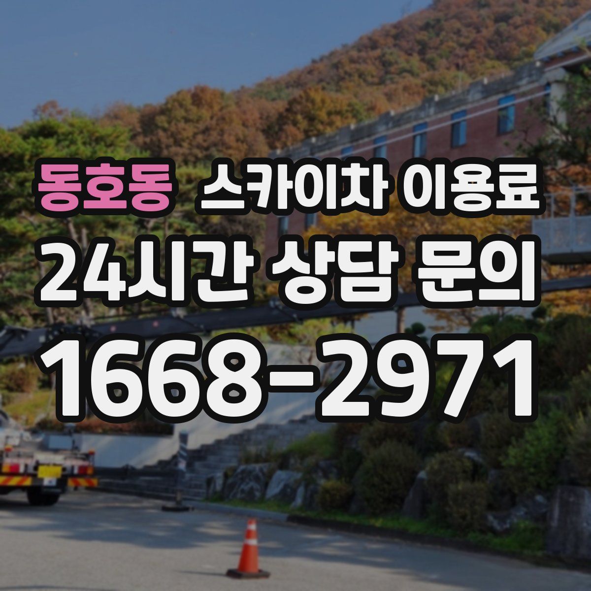 동호동 스카이차 이용료