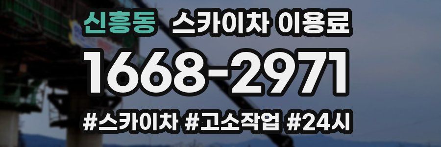신흥동 스카이차 이용료