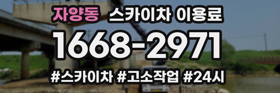 자양동 스카이차 이용료