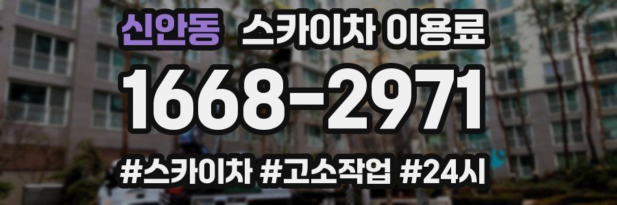 신안동 스카이차 이용료