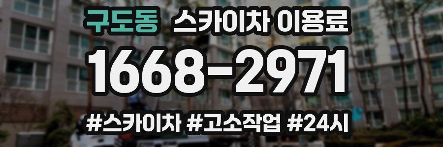 구도동 스카이차 이용료
