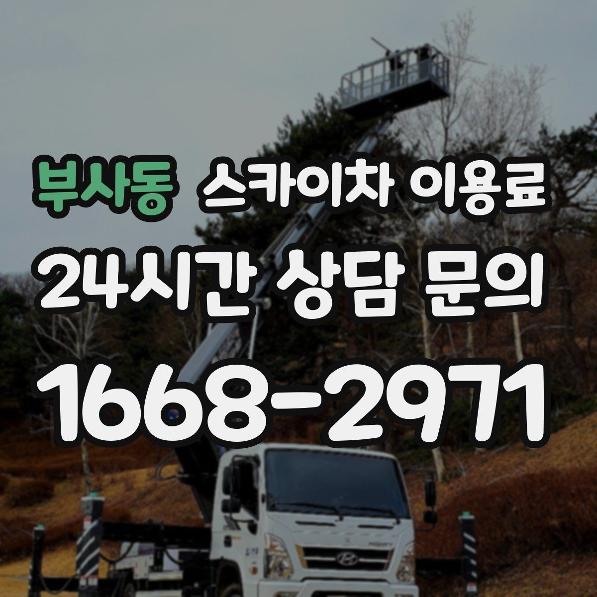 부사동 스카이차 이용료 선택에 도움이 되는 기준들