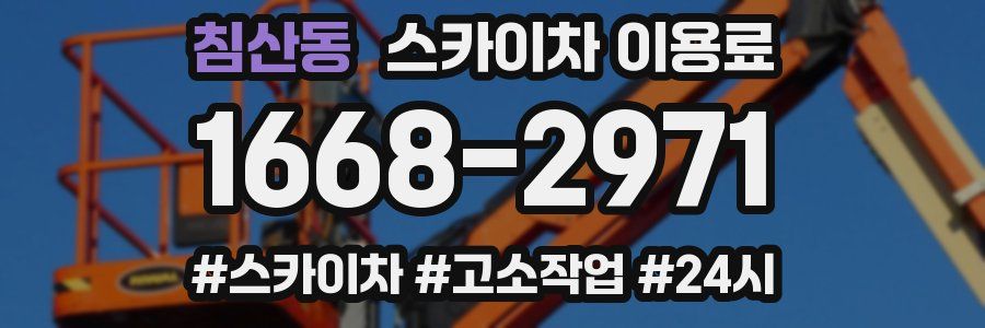 침산동 스카이차 이용료