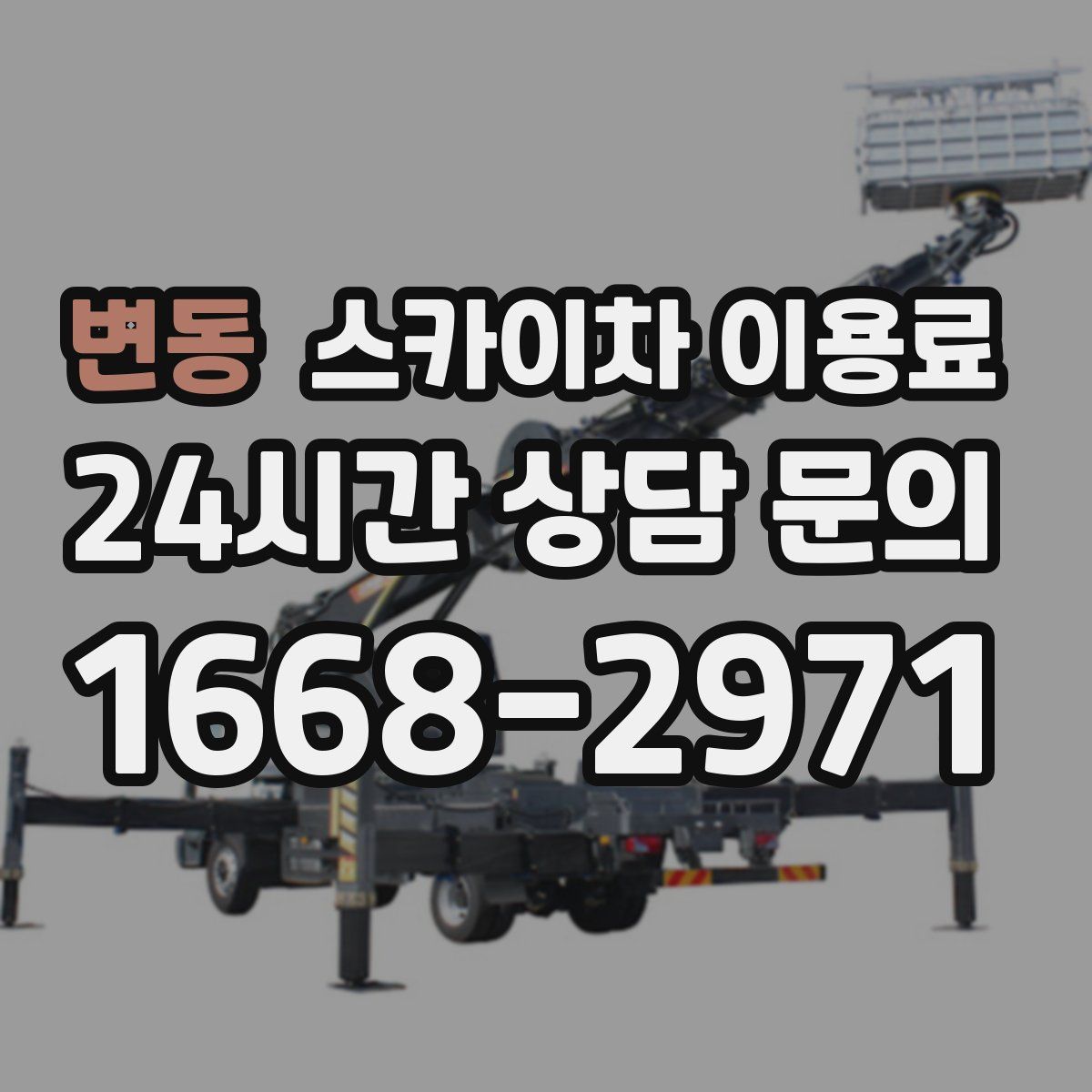 변동 스카이차 이용료