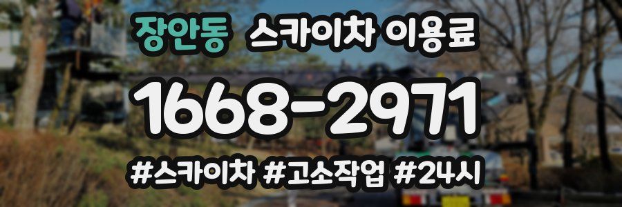 장안동 스카이차 이용료