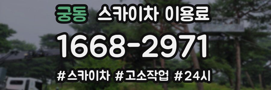 궁동 스카이차 이용료