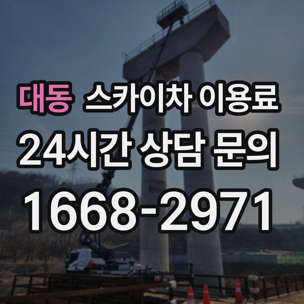 대동 스카이차 이용료
