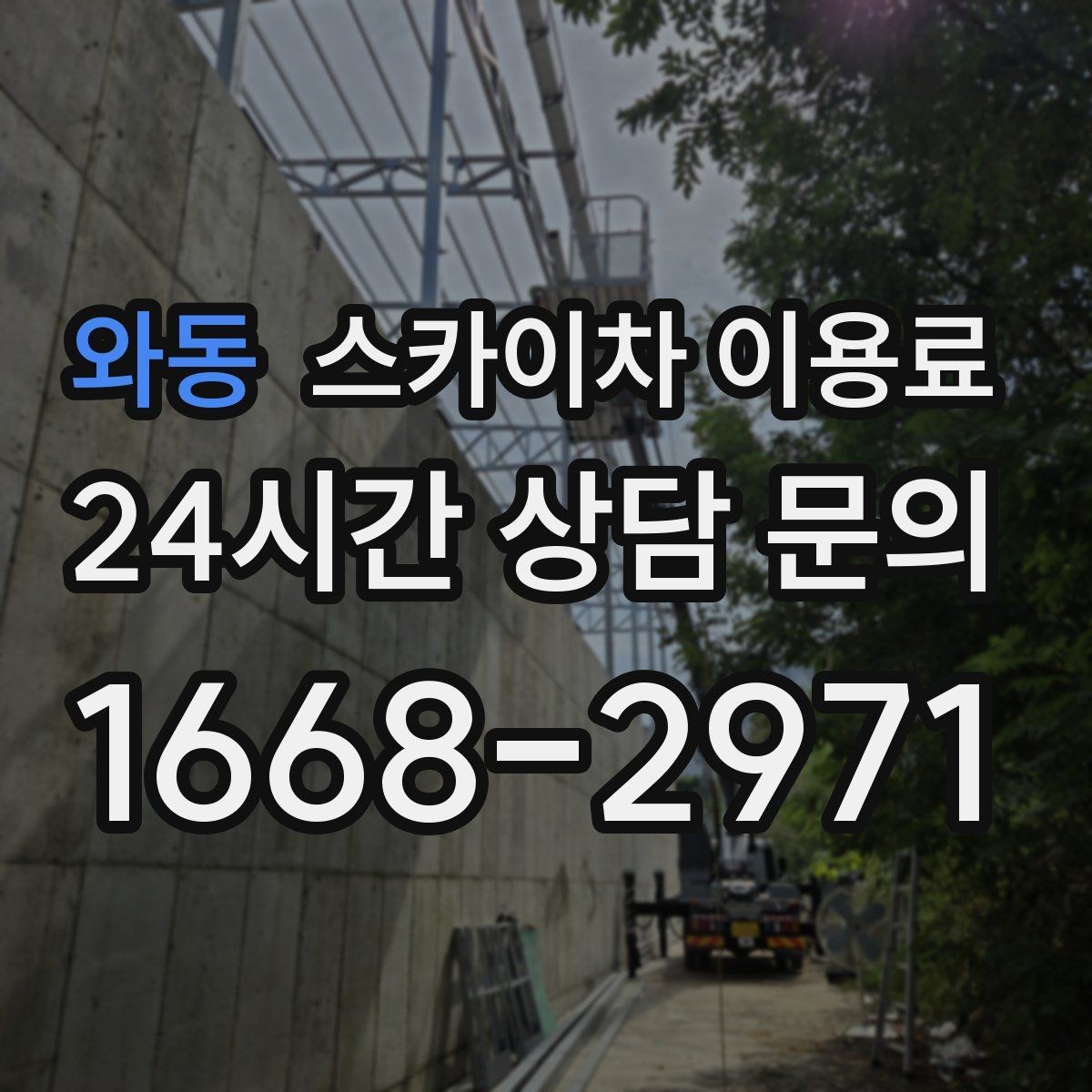 와동 스카이차 이용료 문의가 많은 상황과 실제 사례