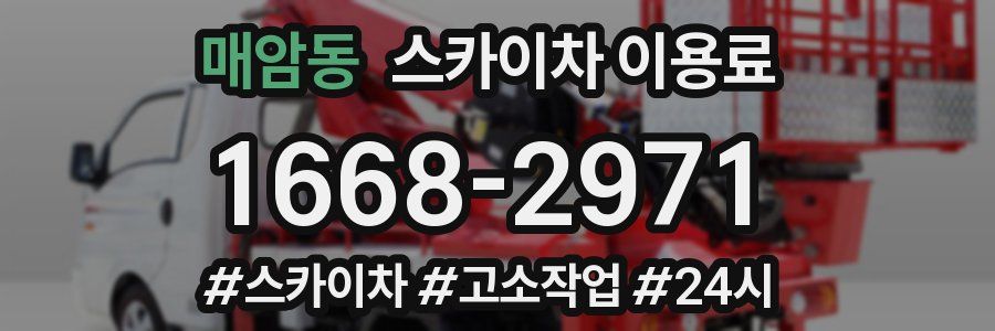 매암동 스카이차 이용료
