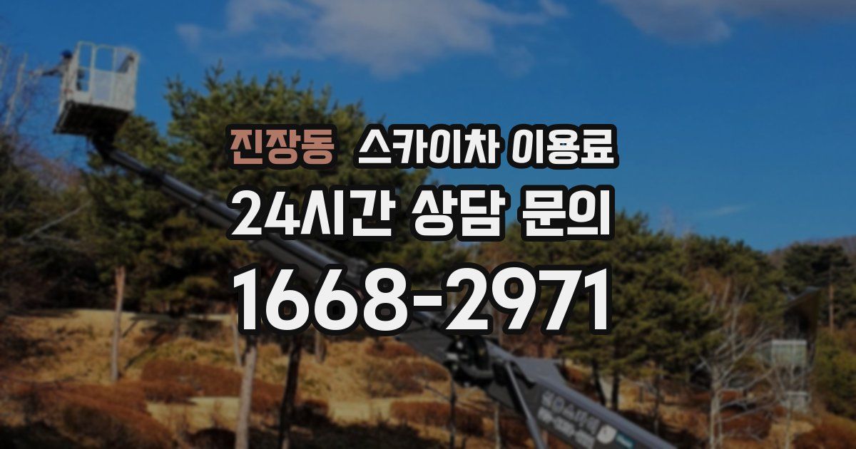 진장동 스카이차 이용료