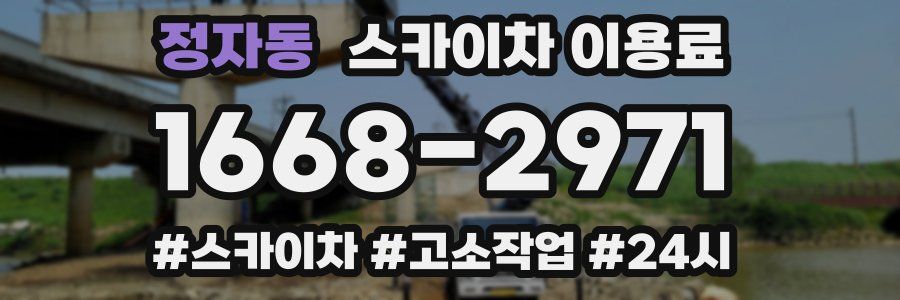 정자동 스카이차 이용료