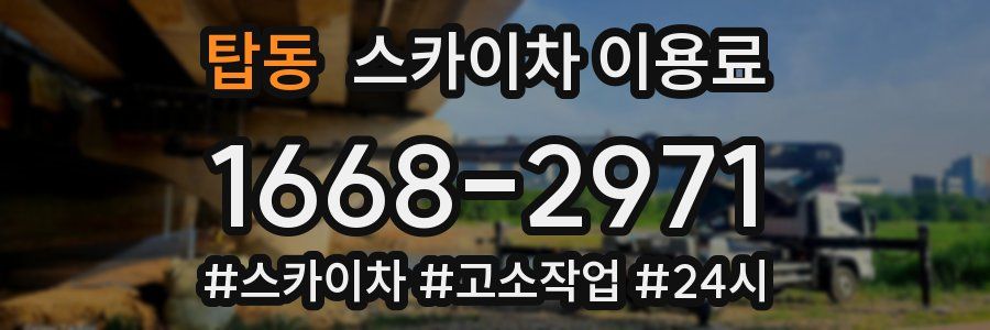 탑동 스카이차 이용료