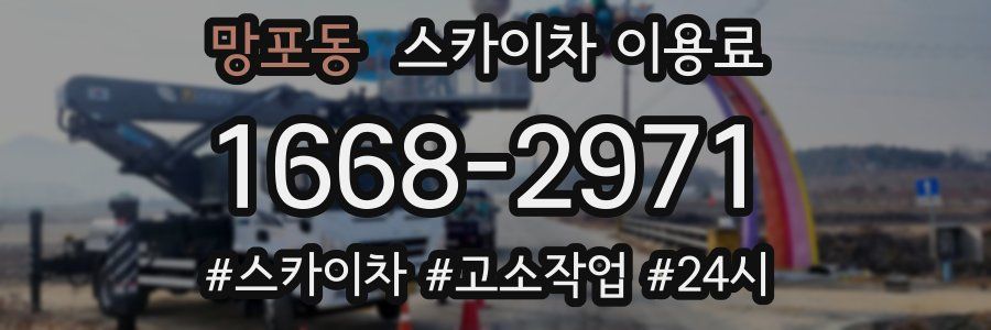 망포동 스카이차 이용료