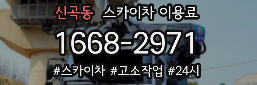 신곡동 스카이차 이용료