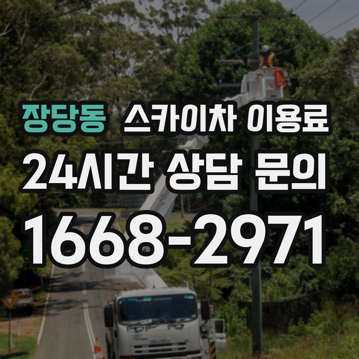 장당동 스카이차 이용료