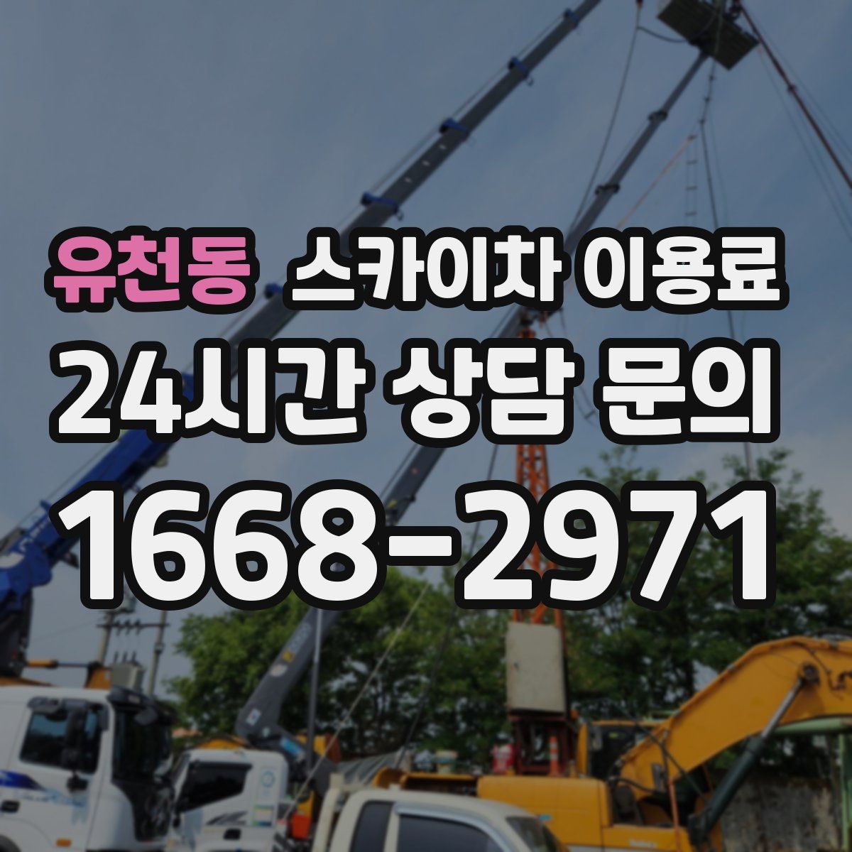 유천동 스카이차 이용료