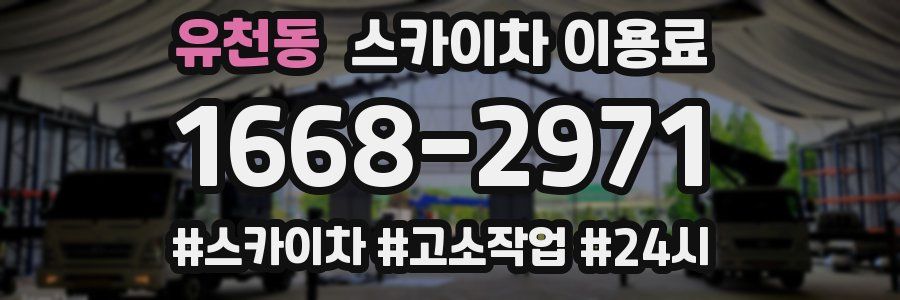 유천동 스카이차 이용료