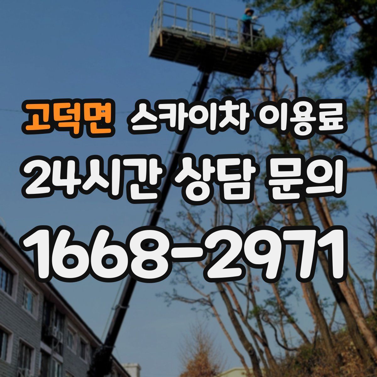 고덕면 스카이차 이용료