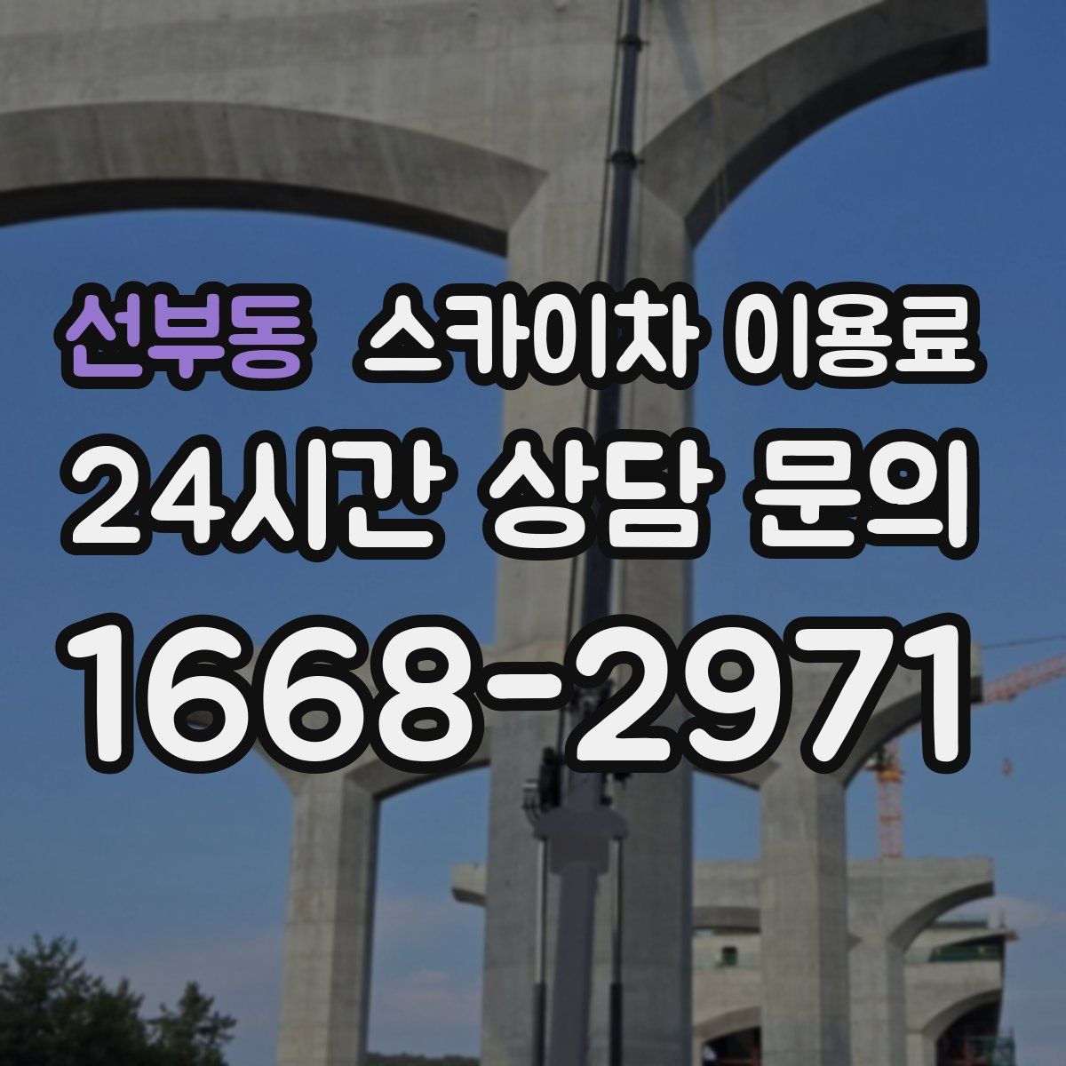 선부동 스카이차 이용료