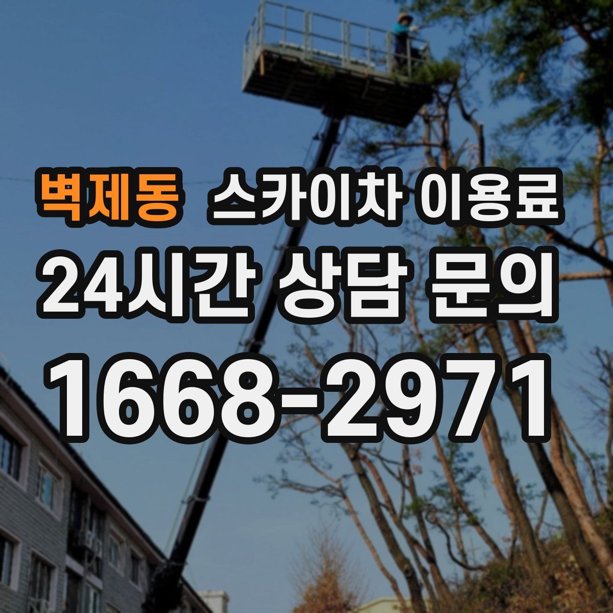 벽제동 스카이차 이용료