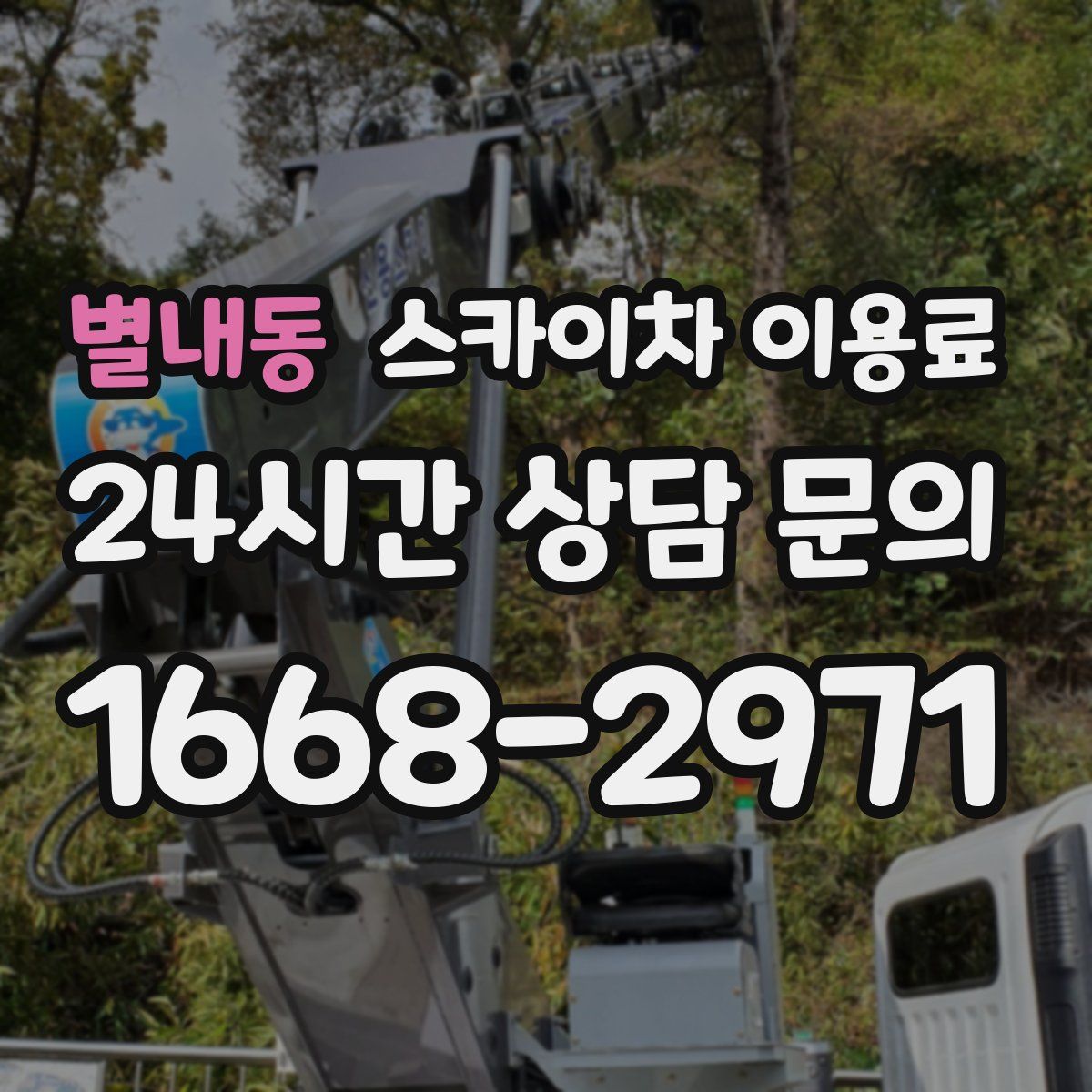 별내동 스카이차 이용료