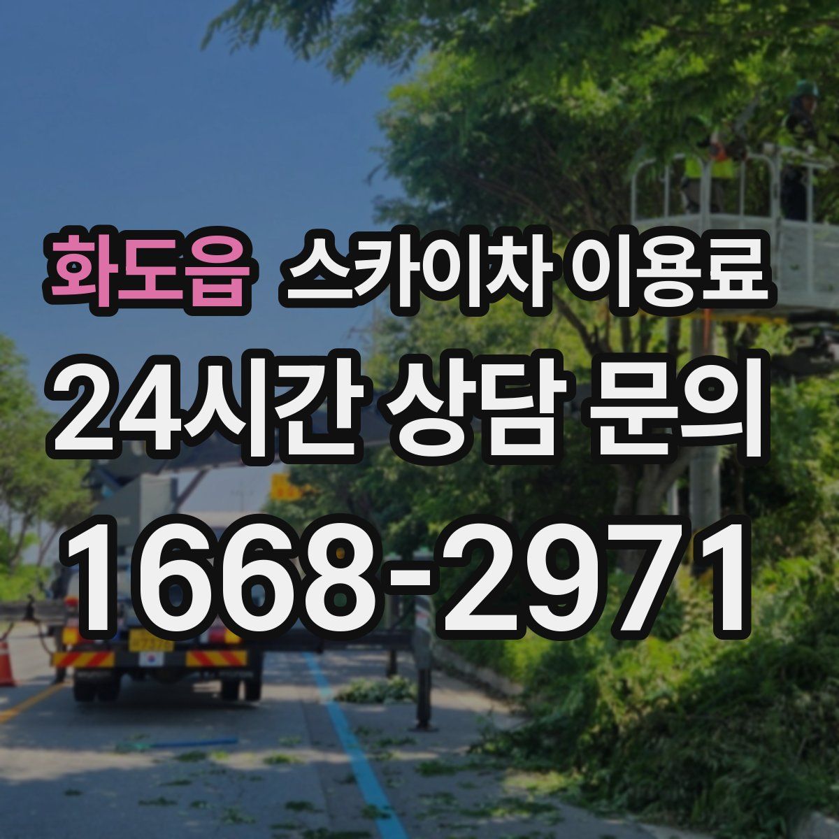 화도읍 스카이차 이용료