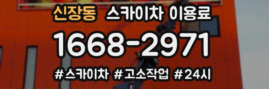 신장동 스카이차 이용료