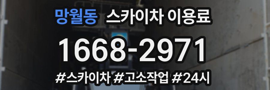 망월동 스카이차 이용료