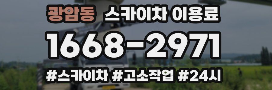 광암동 스카이차 이용료
