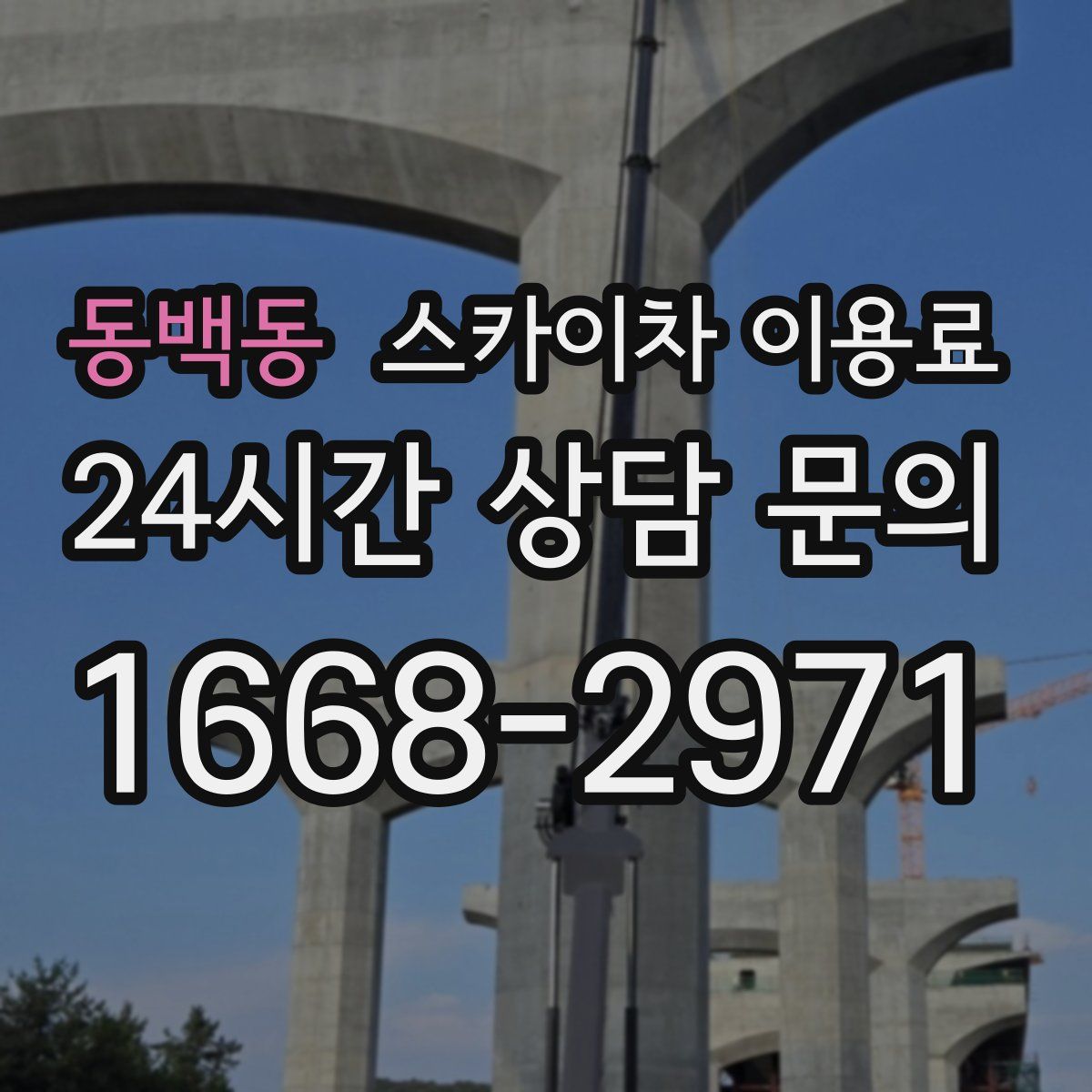 동백동 스카이차 이용료