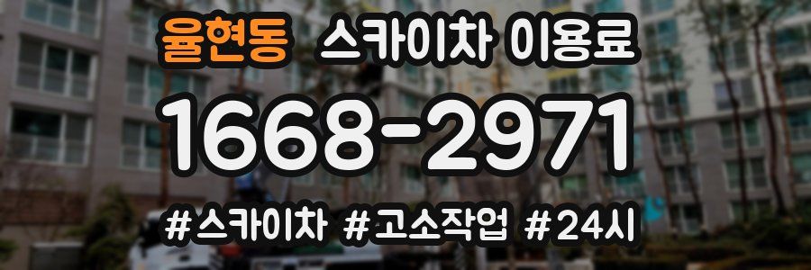 율현동 스카이차 이용료