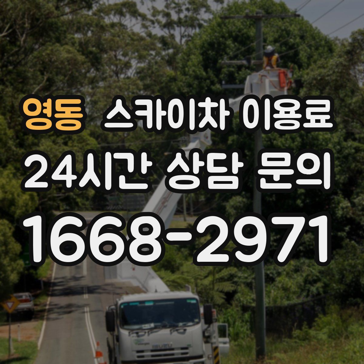 영동 스카이차 이용료