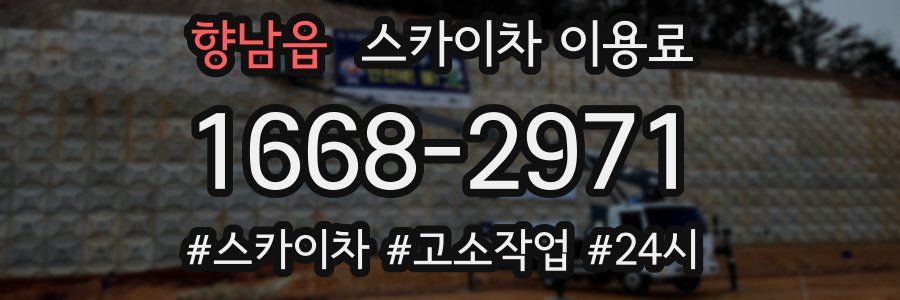 향남읍 스카이차 이용료