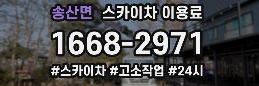 송산면 스카이차 이용료