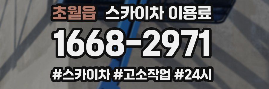 초월읍 스카이차 이용료