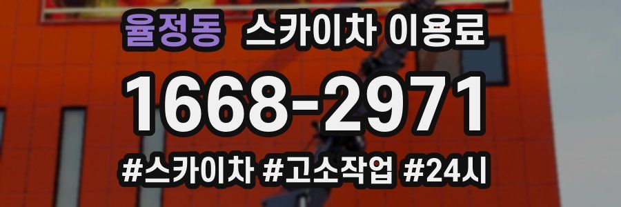 율정동 스카이차 이용료