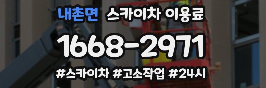 내촌면 스카이차 이용료