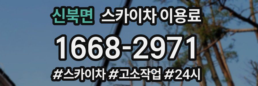 신북면 스카이차 이용료