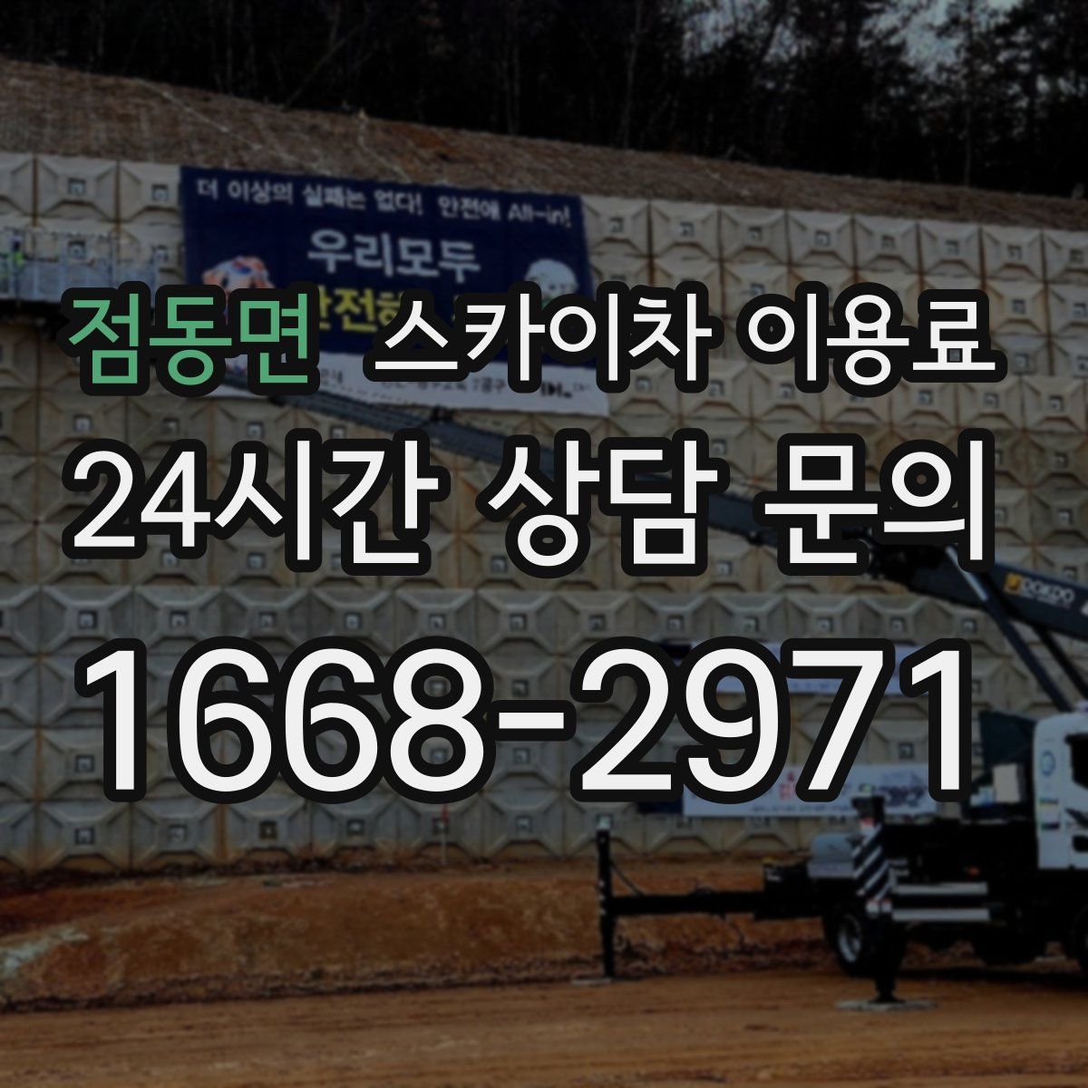 점동면 스카이차 이용료