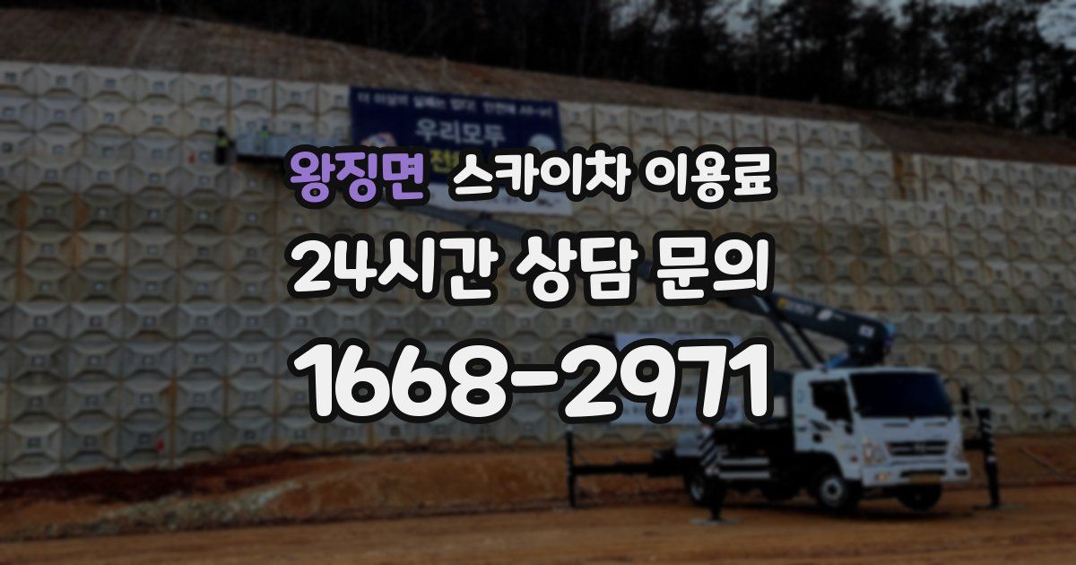 왕징면 스카이차 이용료
