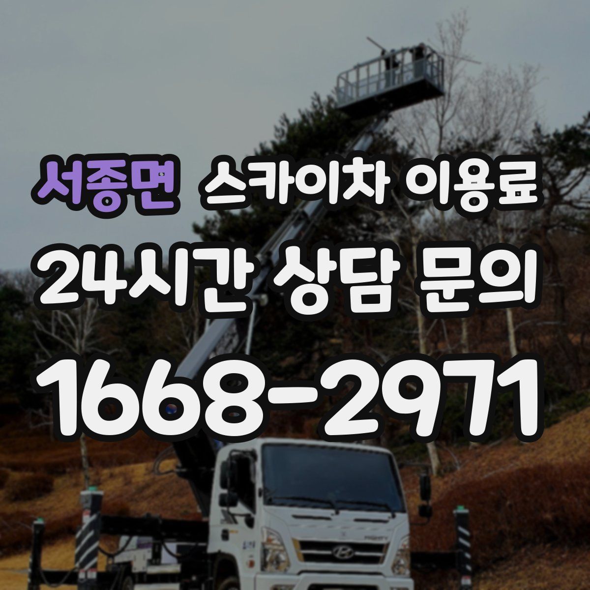 서종면 스카이차 이용료