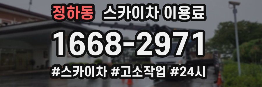 정하동 스카이차 이용료