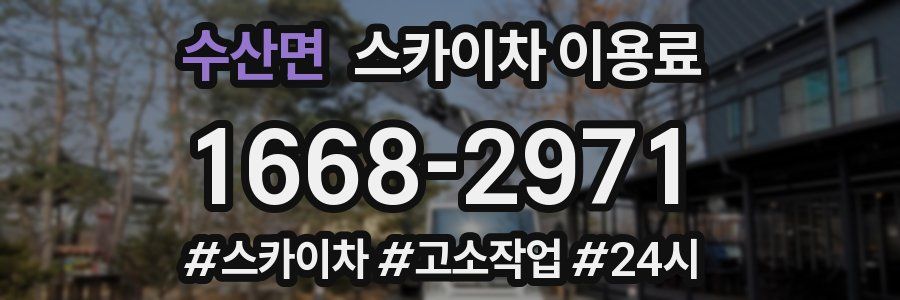 수산면 스카이차 이용료