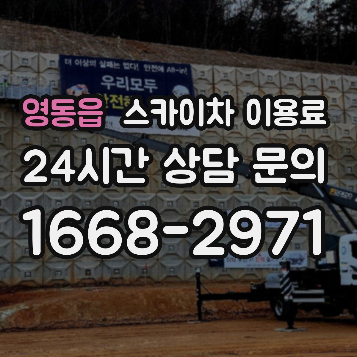 영동읍 스카이차 이용료