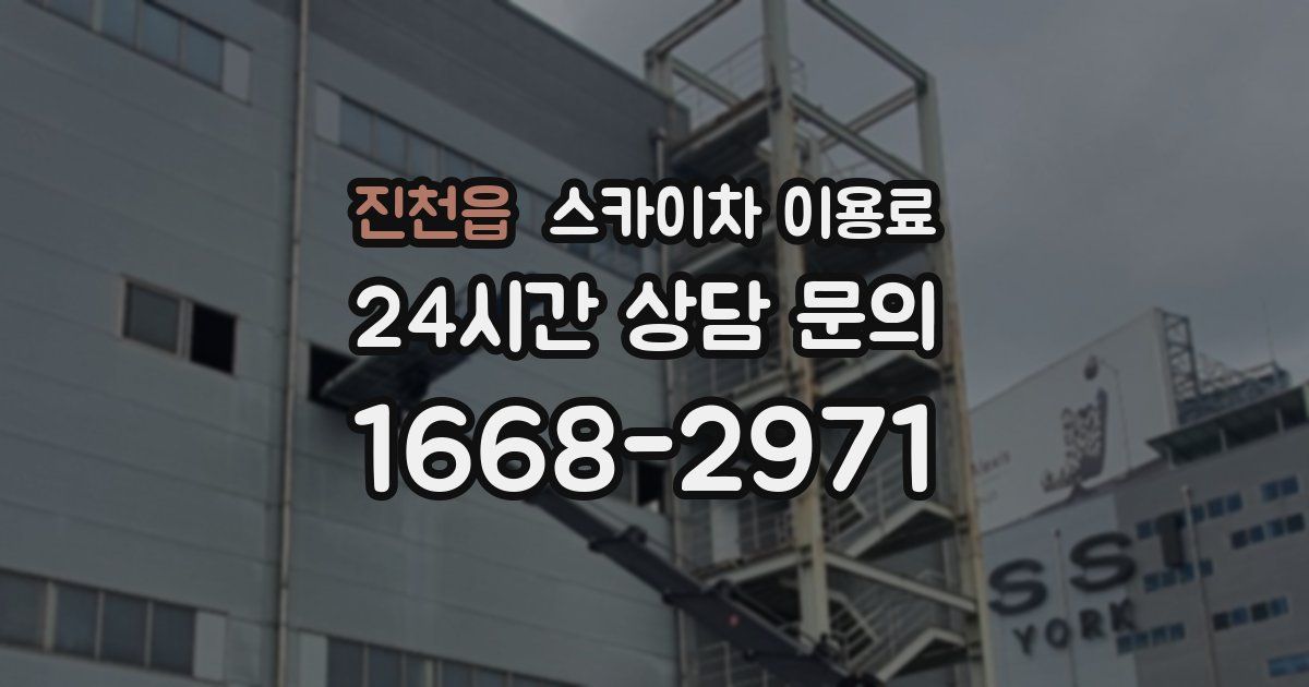 진천읍 스카이차 이용료